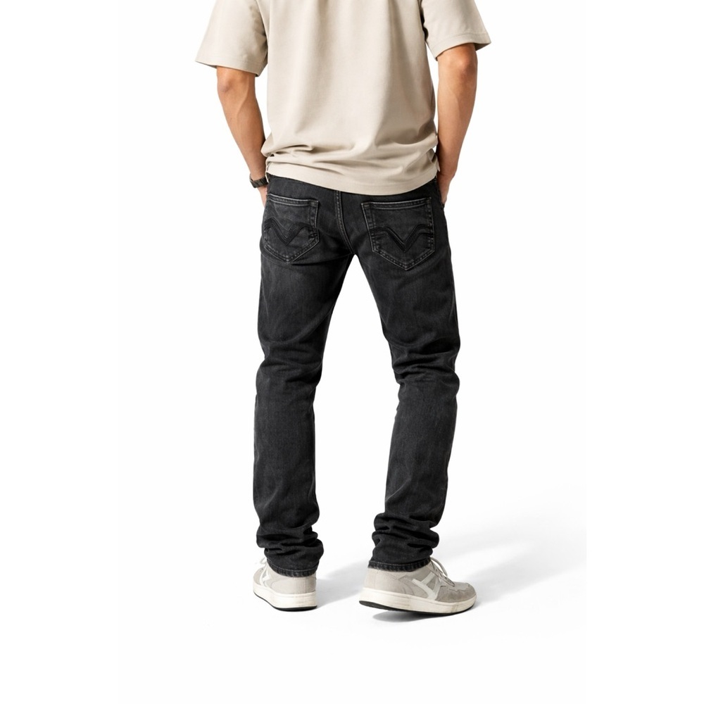 BUCKLE Salvage Supply Co Black Havoc Slim Straight Jeans